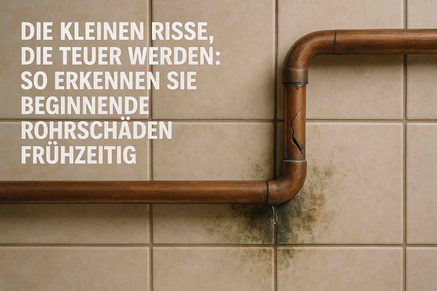 Kleine Risse in rohrleitungen – große Kosten
