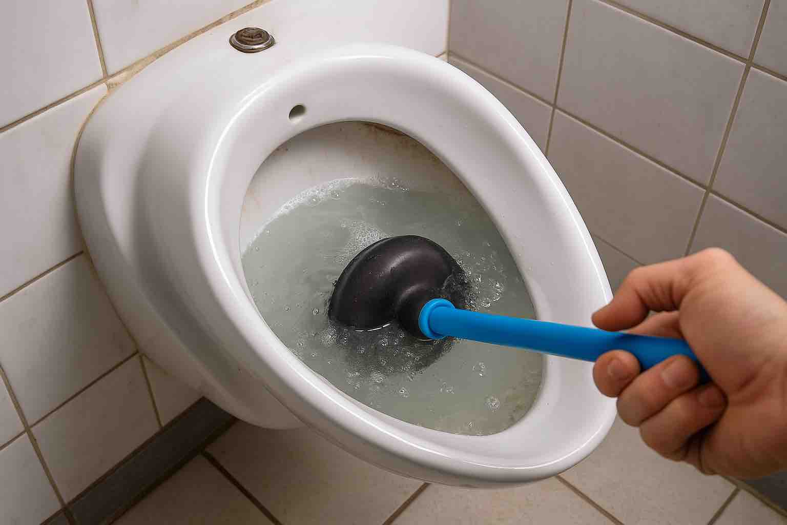 Terrassenablauf verstopft! Was tun?