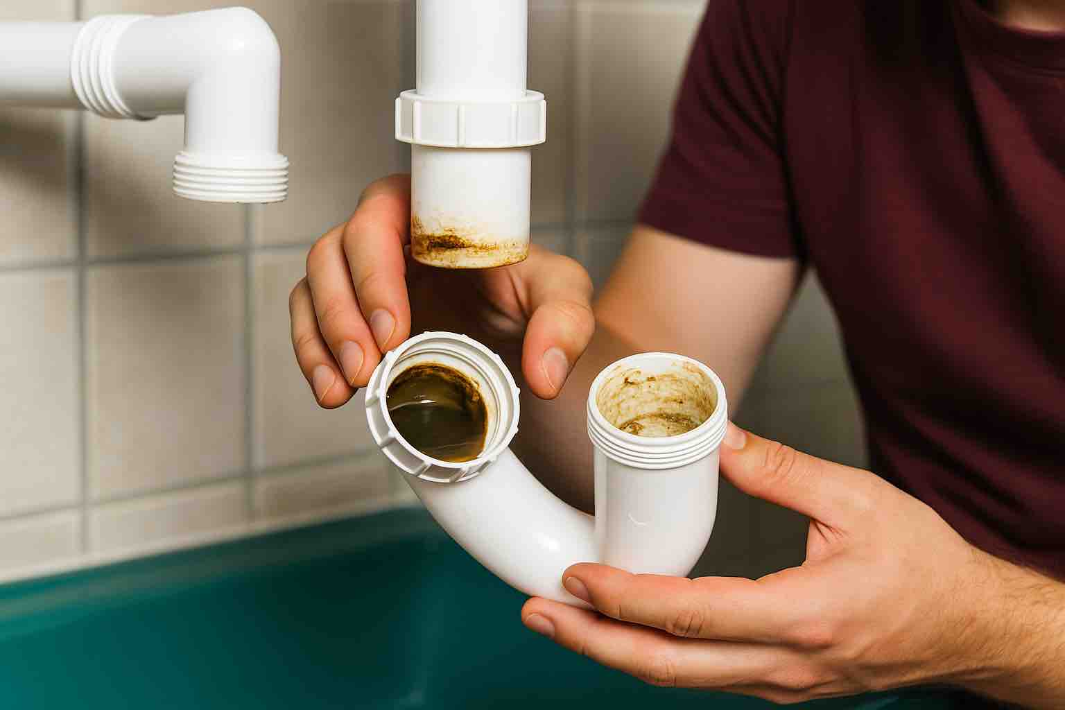 Rohrverstopfung: Anzeichen, Ursachen & Lösungen