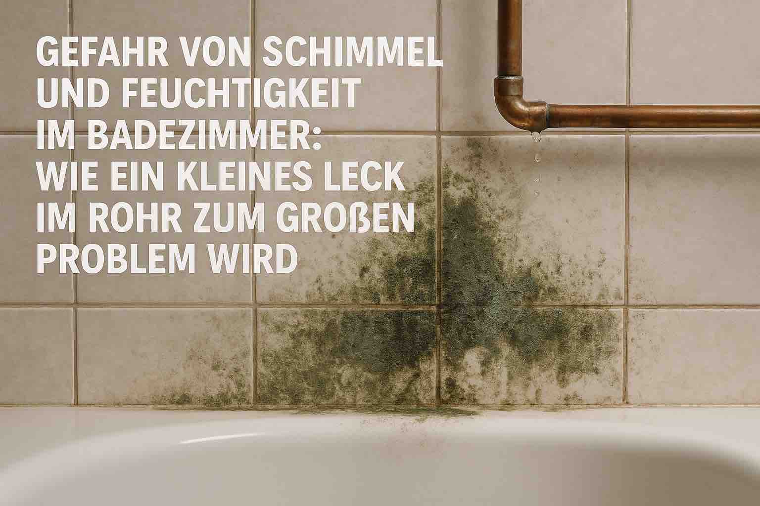 Gefahr von Schimmel und Feuchtigkeit im Badezimmer?