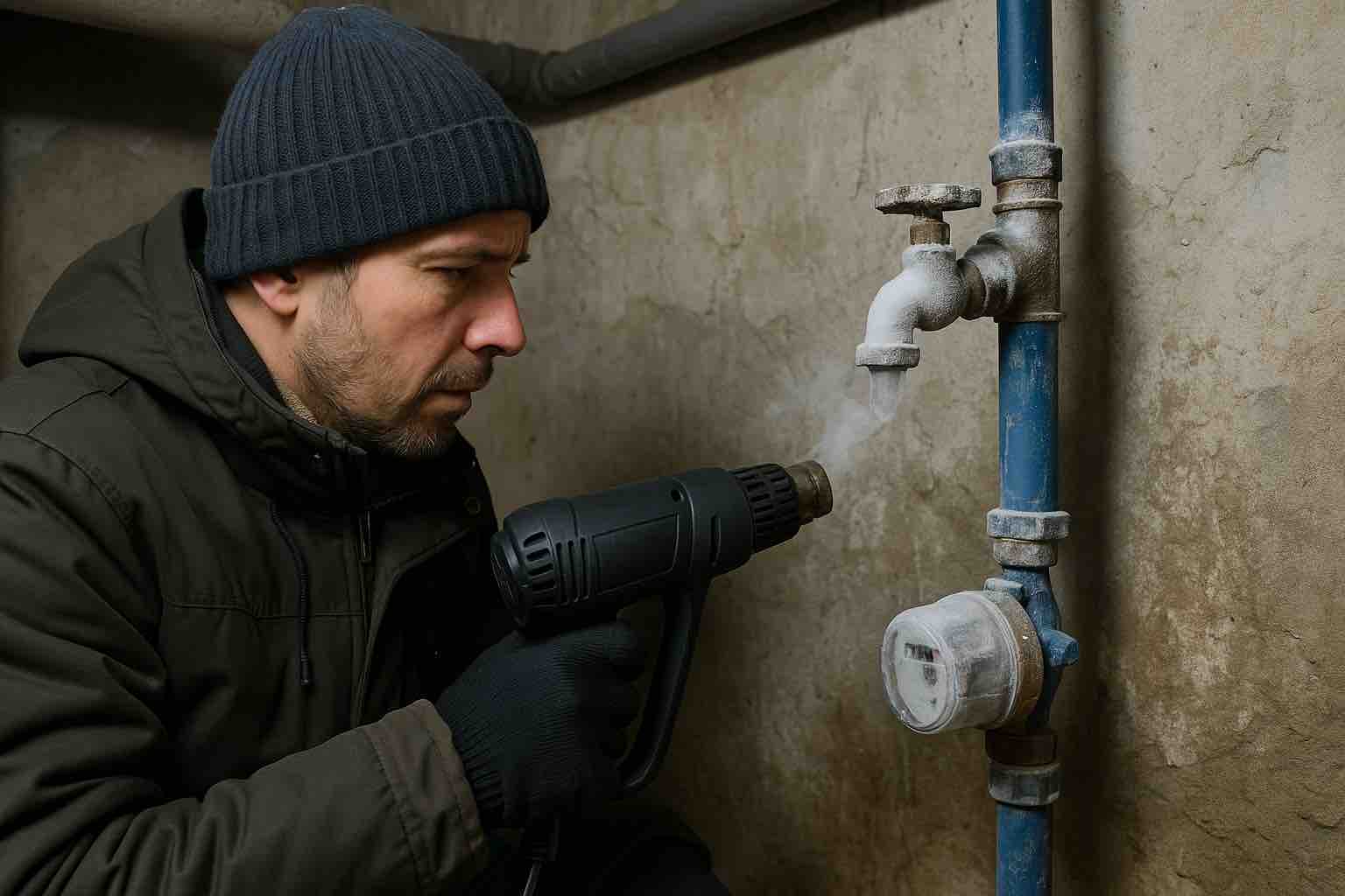 Wasserrohre eingefroren? Soforthilfe bei eingefrorenen Rohren